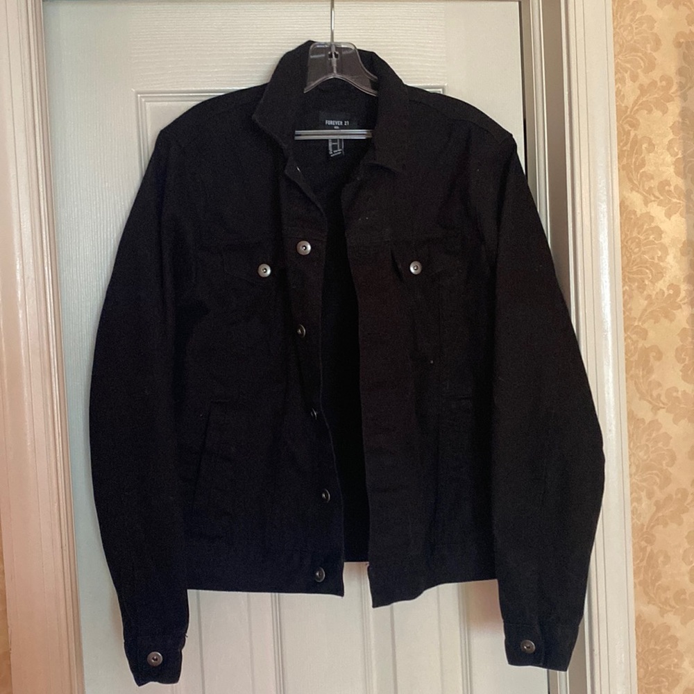 Forever 21 Small Black Denim Jacket